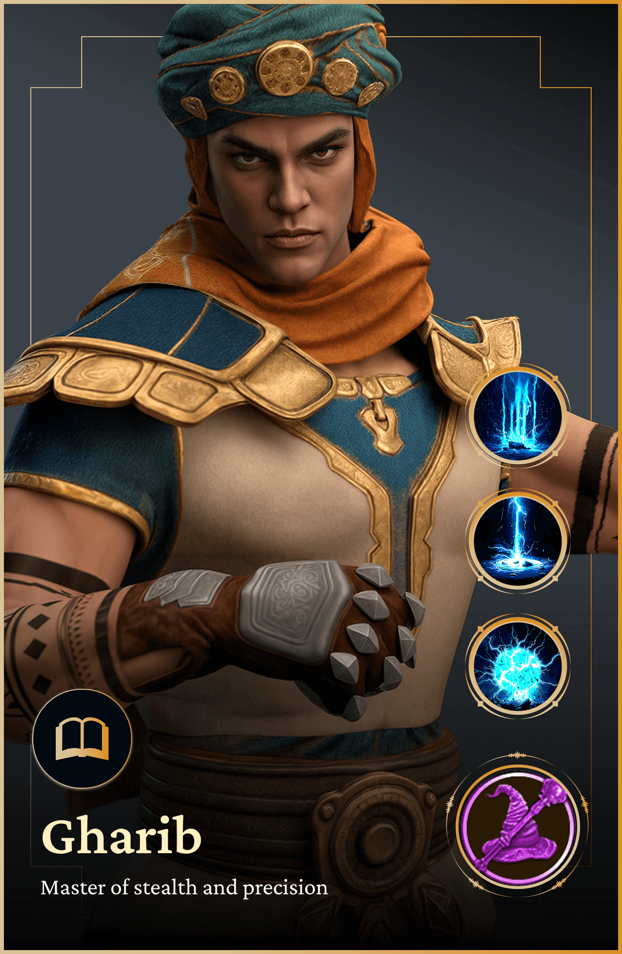 Desert Warrior Kahramanlar - Gharib