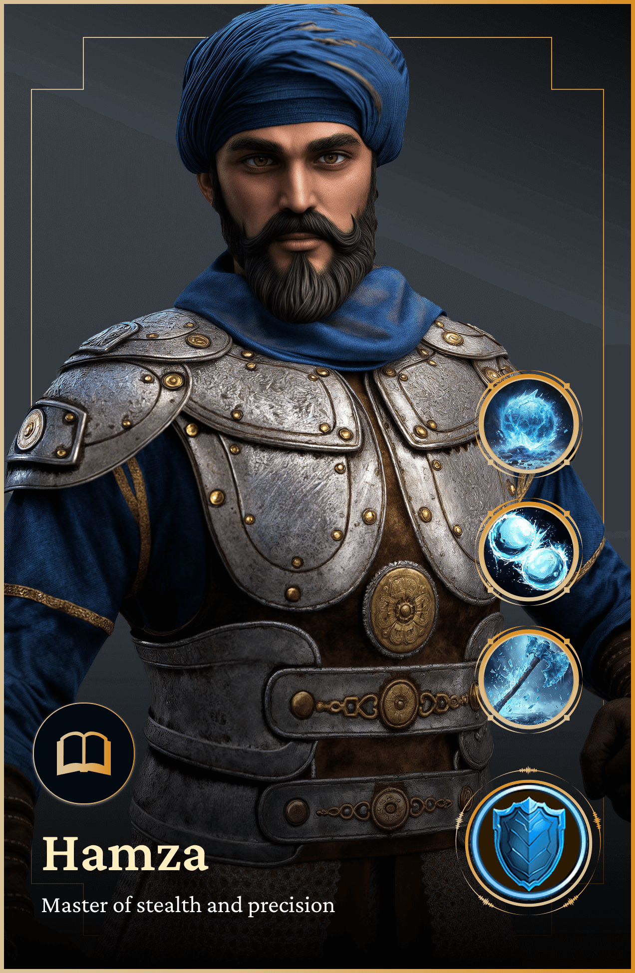 Desert Warrior Kahramanlar - Hamza