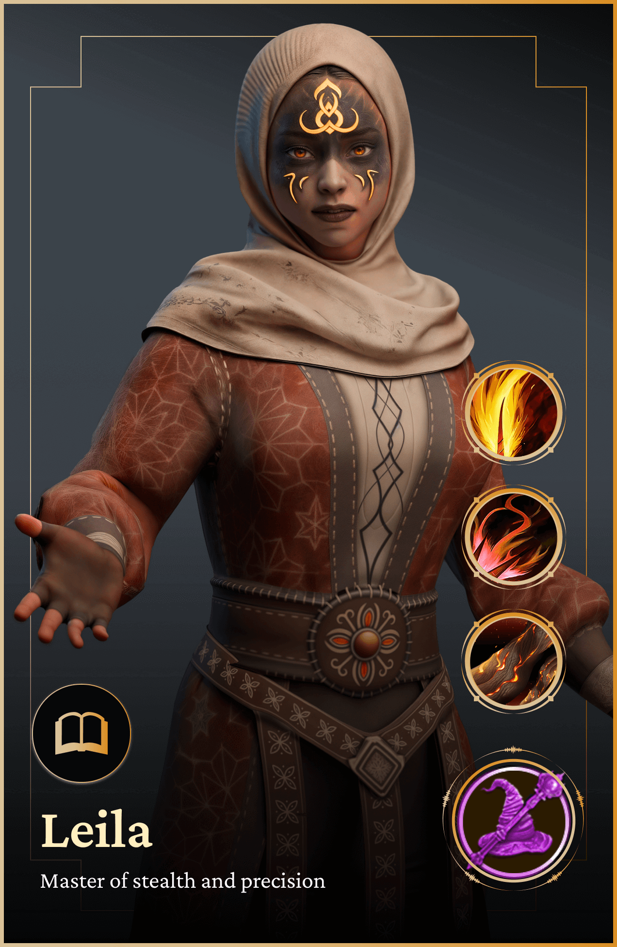 Desert Warrior Kahramanlar - Leila