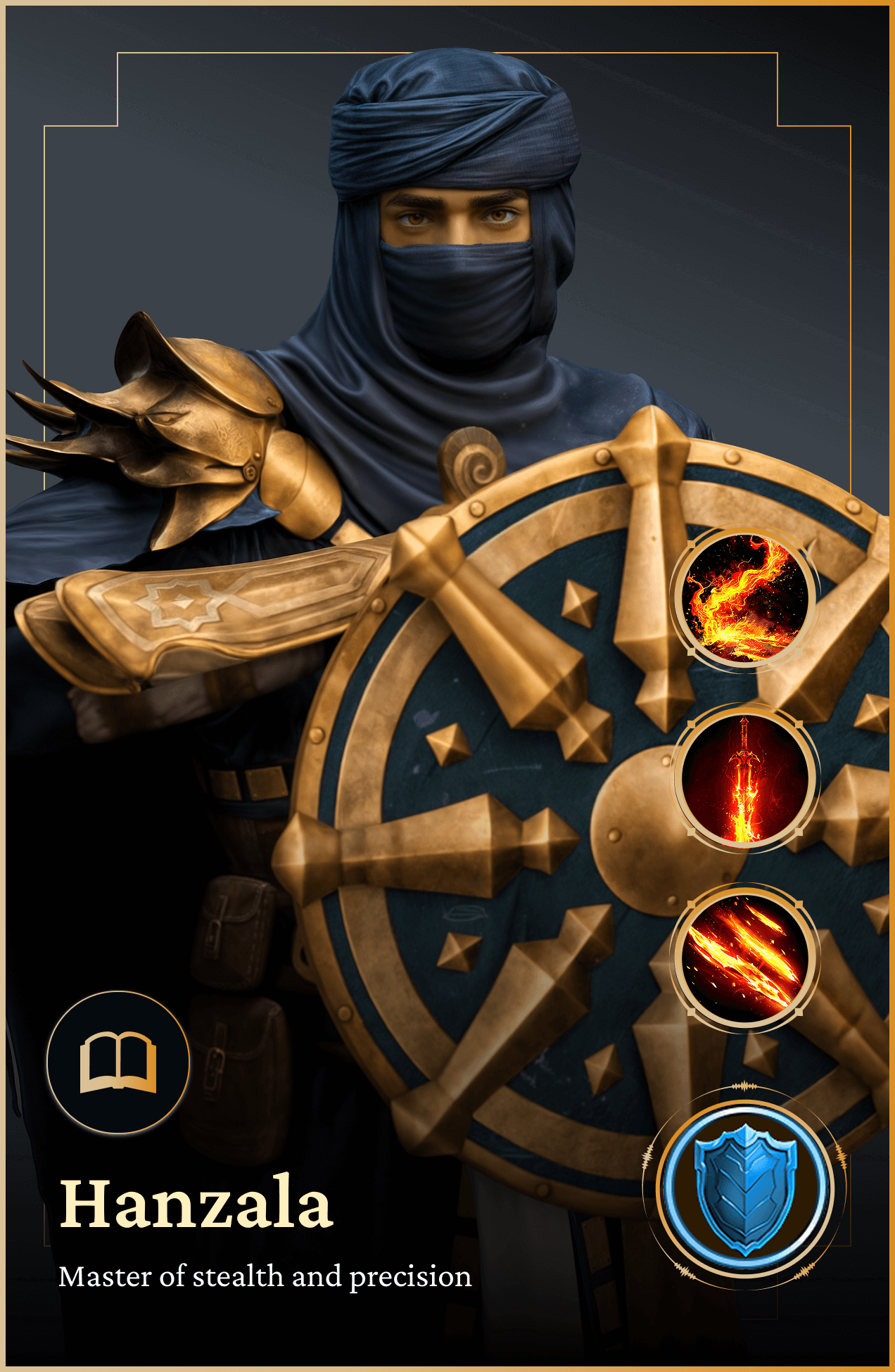 Desert Warrior Kahramanlar - Hanzala