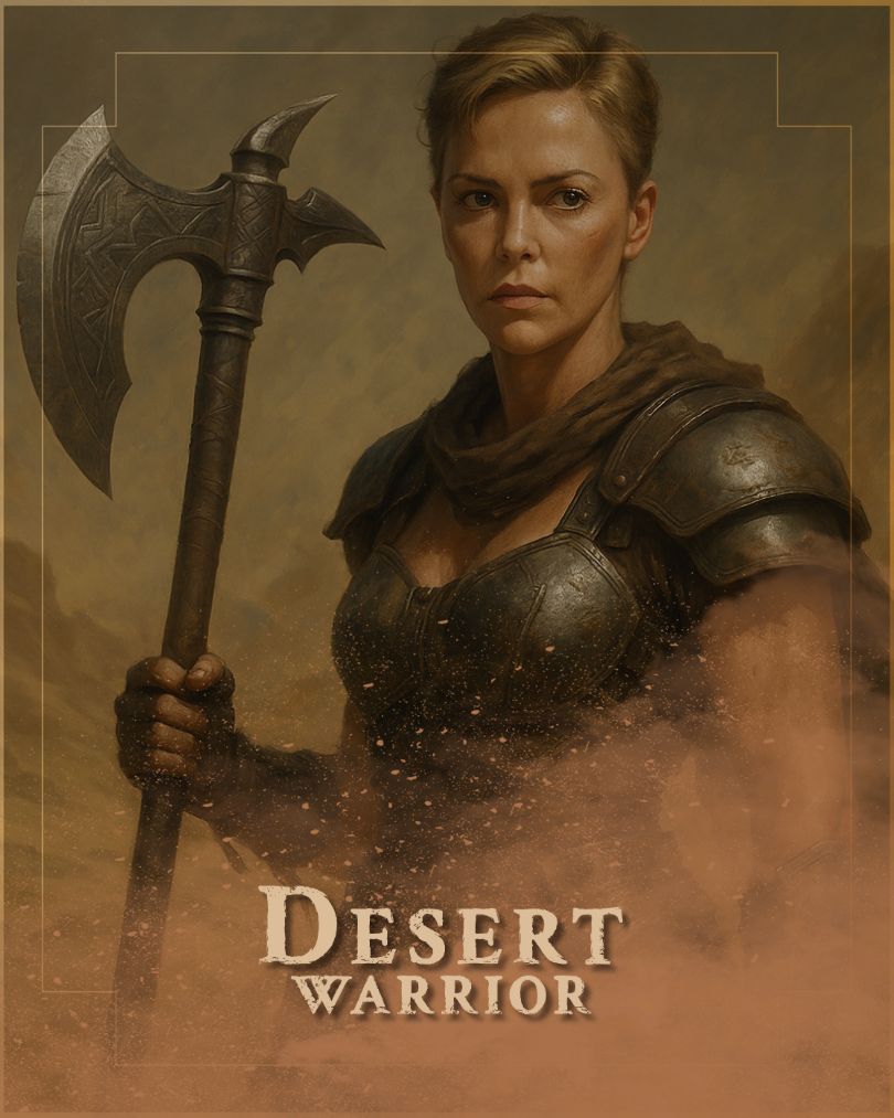 Desert Warrior Karakterleri Hangi Ünlü Yıldız Olurdu? - Hollywood Yıldızları