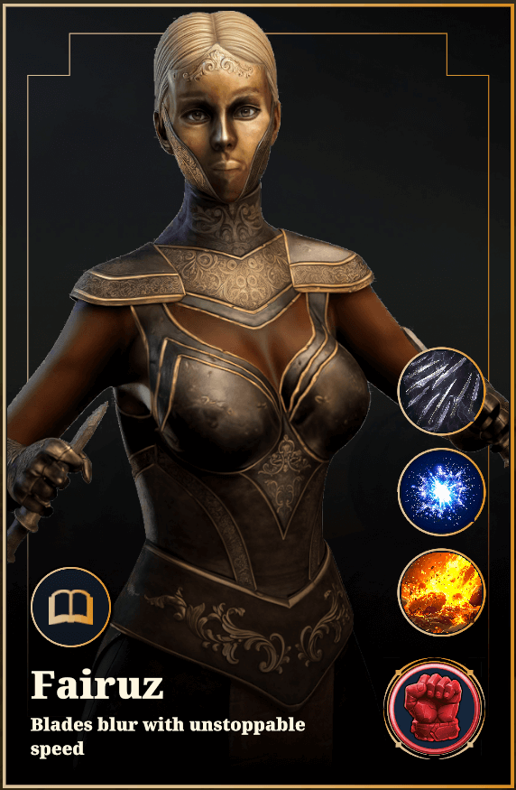 Desert Warrior Heroes - Fairuz