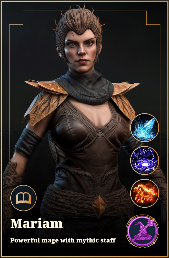 Desert Warrior Heroes - Mariam