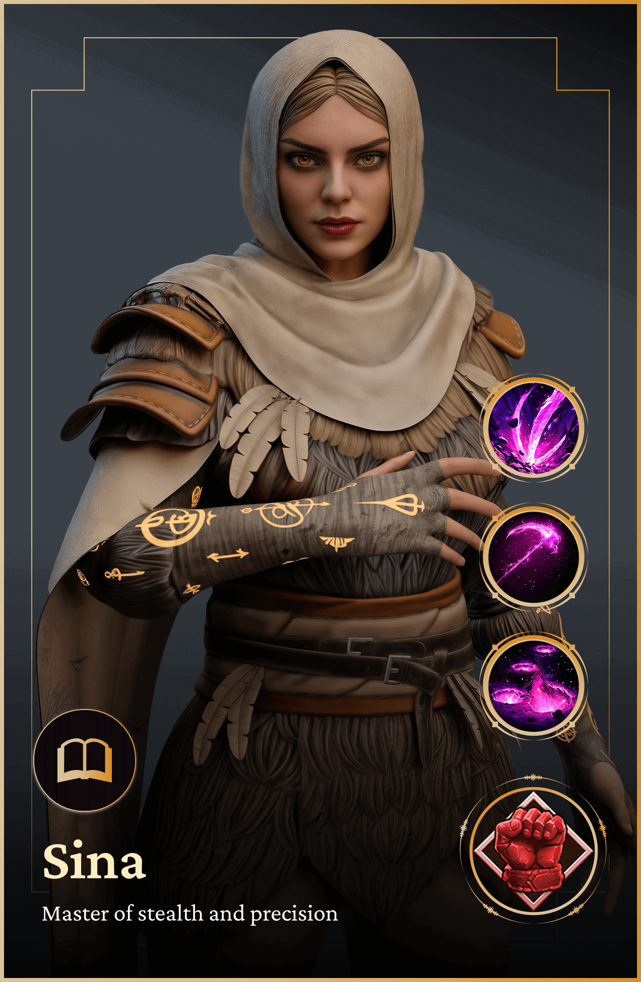 Desert Warrior Heroes - Sina