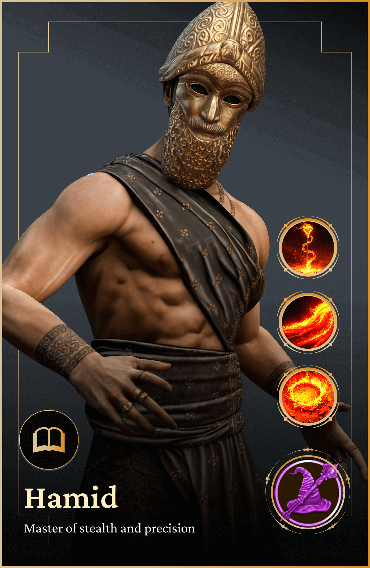 Desert Warrior Heroes - Hamid