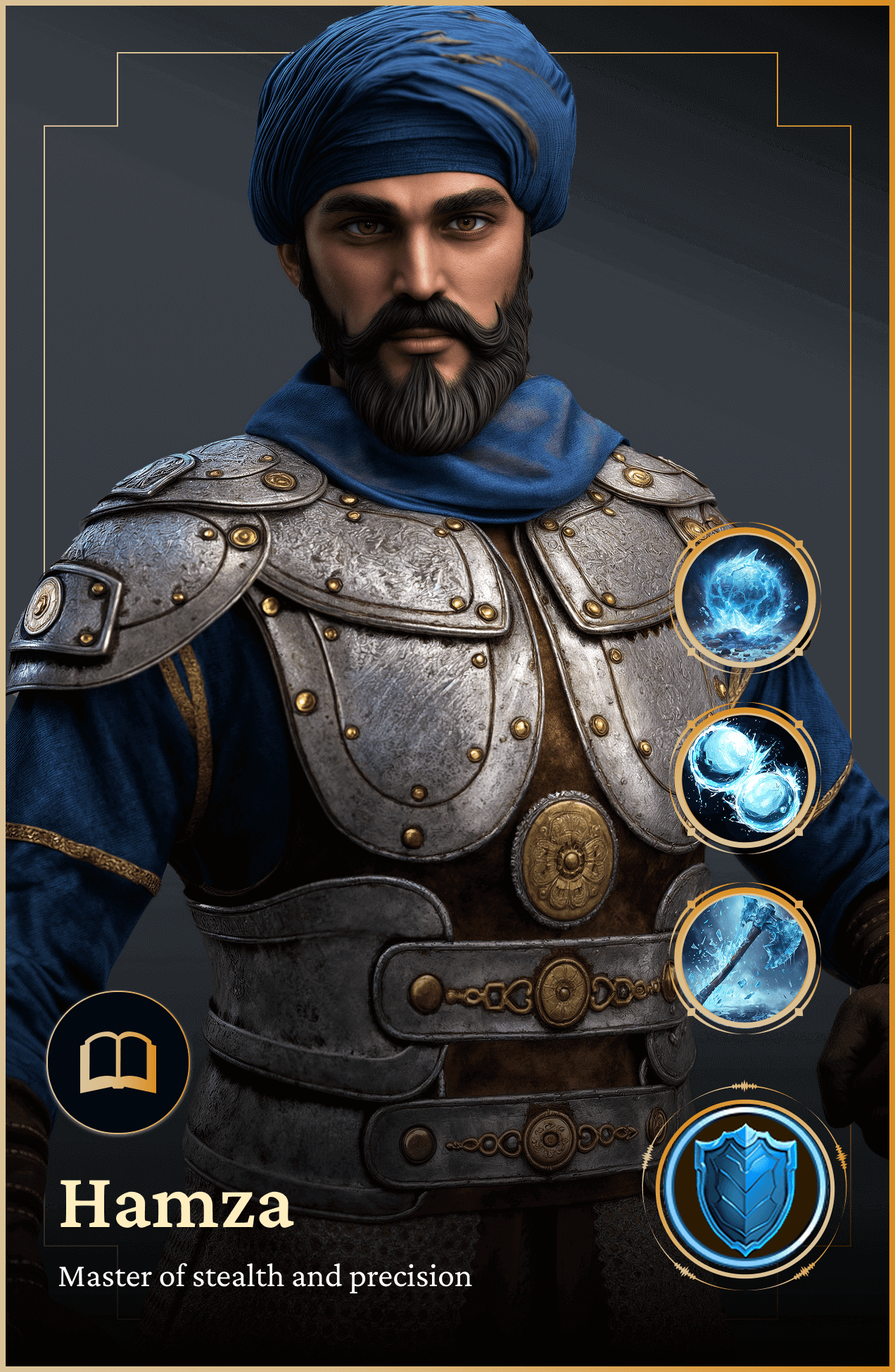 Desert Warrior Heroes - Hamza