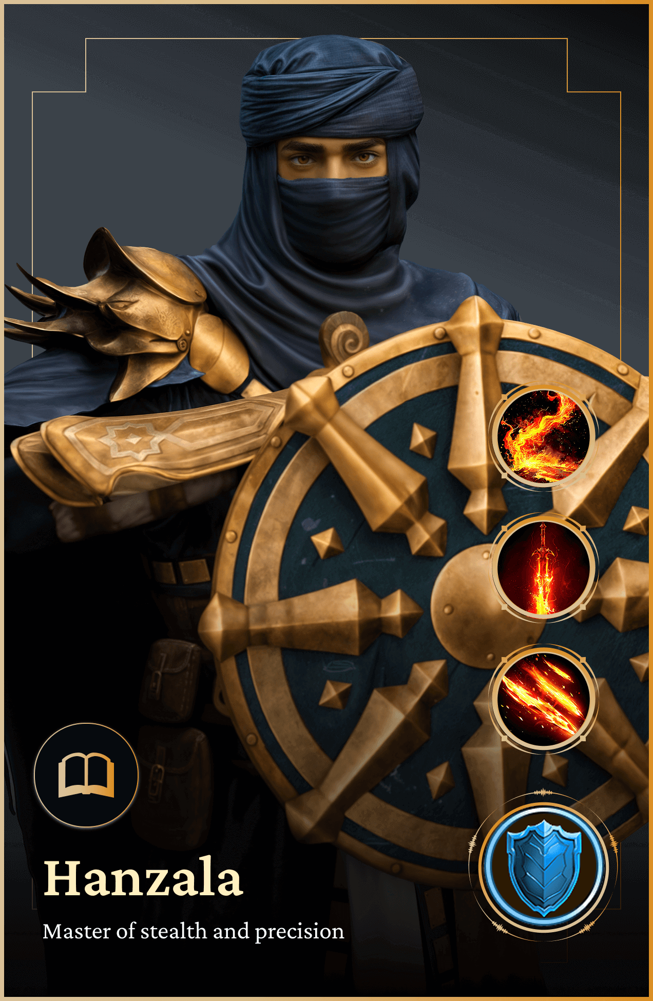 Desert Warrior Heroes - Hanzala