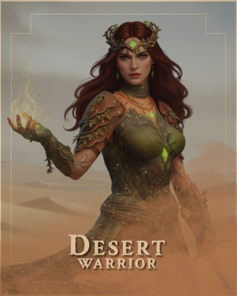 Desert Warrior Karakterleri Hangi Ünlü Yıldız Olurdu? - Hollywood Yıldızları