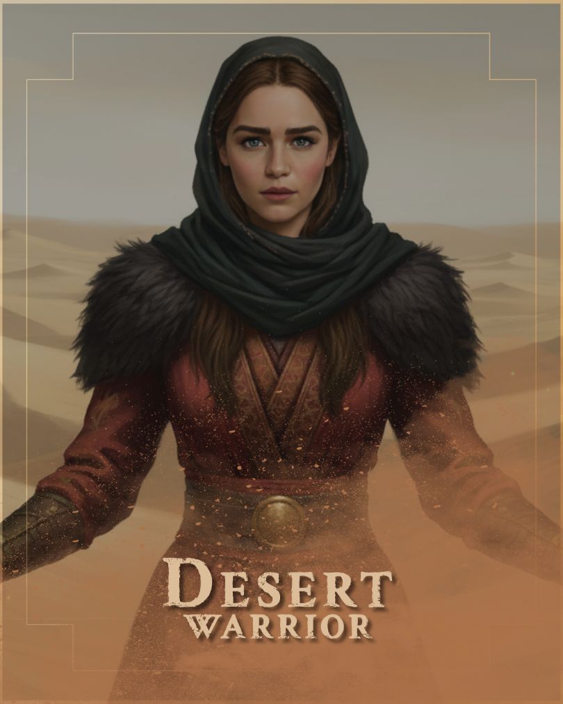 Desert Warrior Karakterleri Hangi Ünlü Yıldız Olurdu? - Hollywood Yıldızları