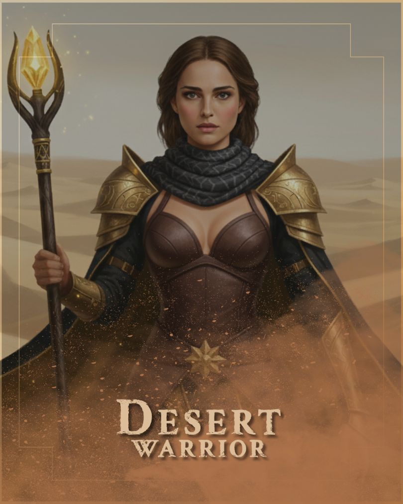 Desert Warrior Karakterleri Hangi Ünlü Yıldız Olurdu? - Hollywood Yıldızları