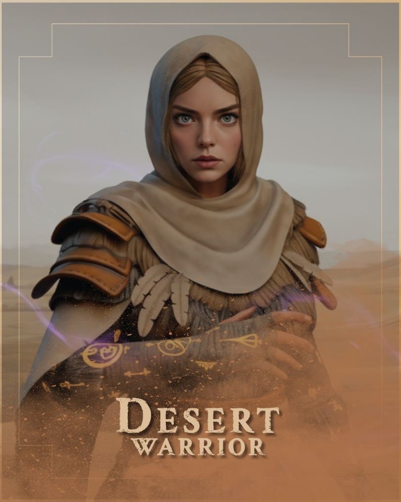 Desert Warrior Karakterleri Hangi Ünlü Yıldız Olurdu? - Hollywood Yıldızları