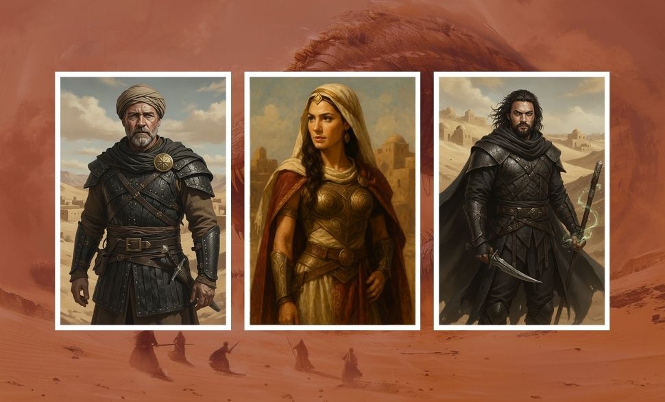 Desert Warrior Karakterleri Hangi Ünlü Yıldız Olurdu? - Hollywood Yıldızları