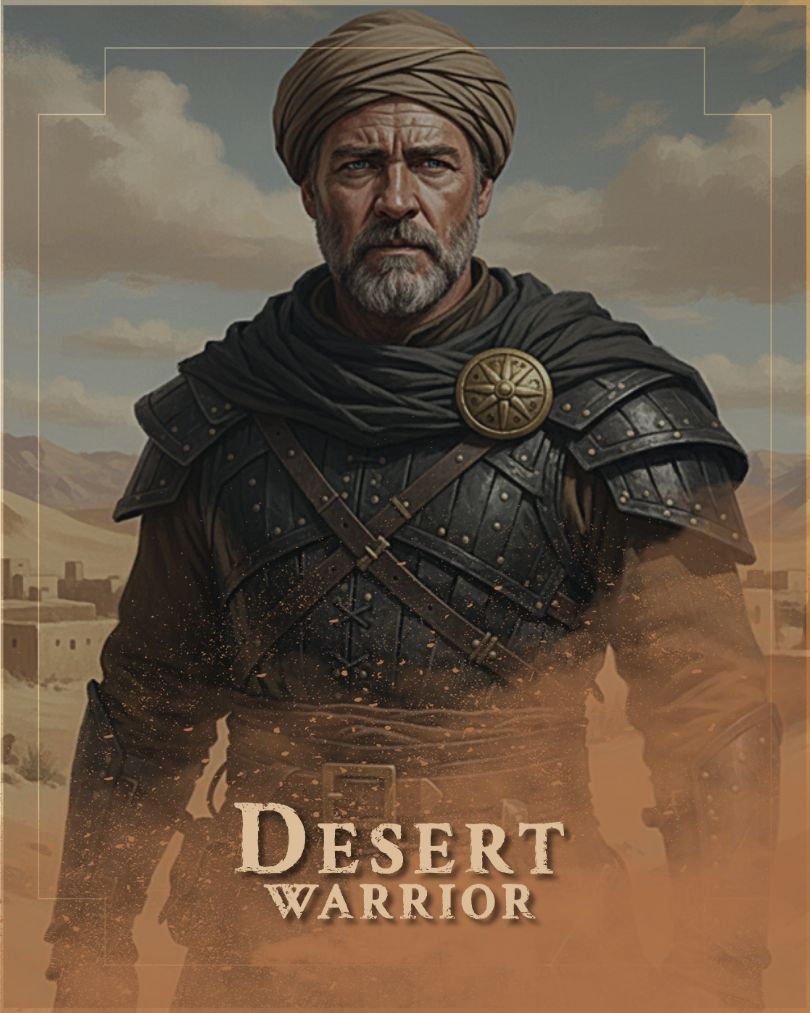 Desert Warrior Characters as Hollywood Stars
