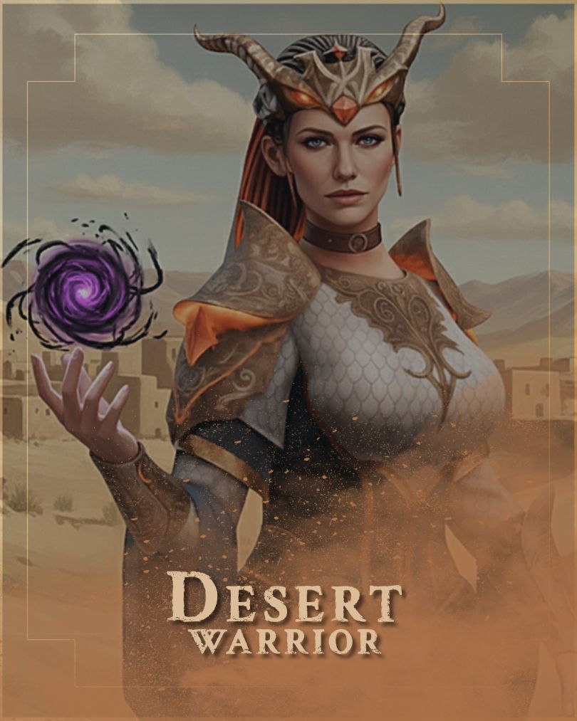 Desert Warrior Characters as Hollywood Stars