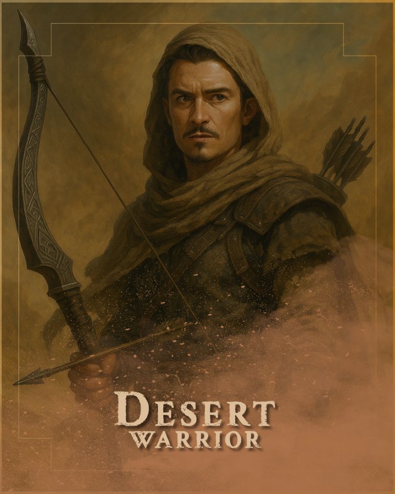 Desert Warrior Characters as Hollywood Stars
