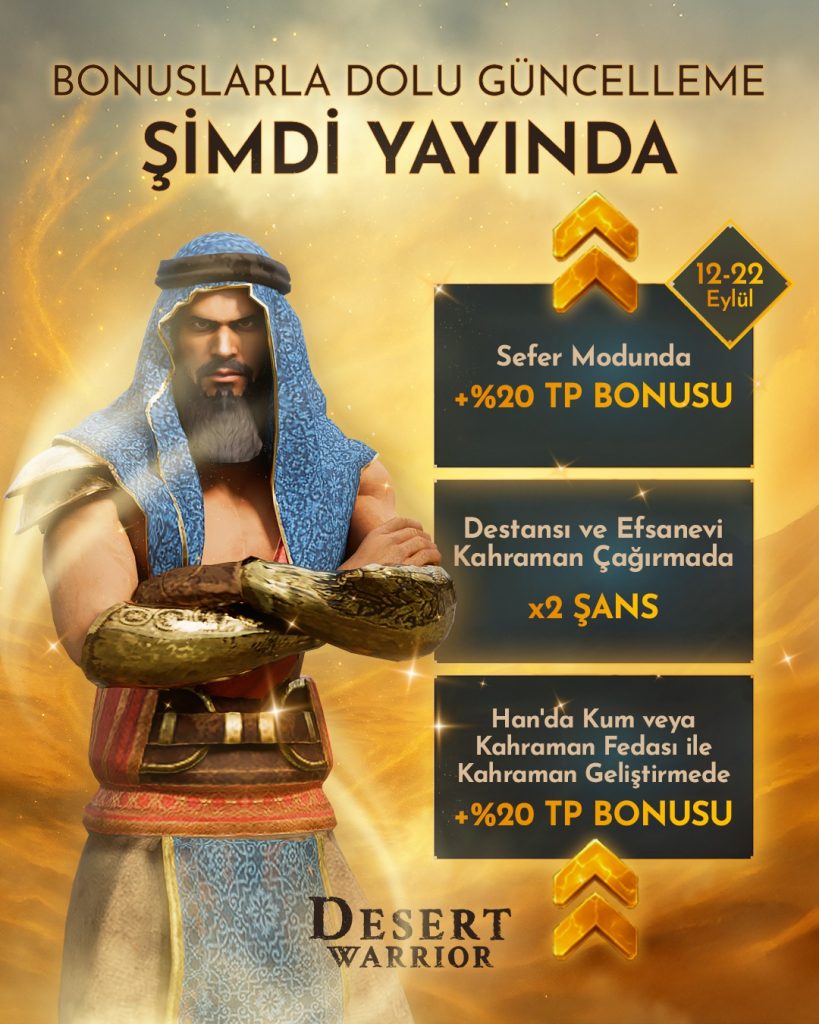 Desert Warrior Update Notes 348