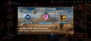 Desert Warrior Update Notes 348